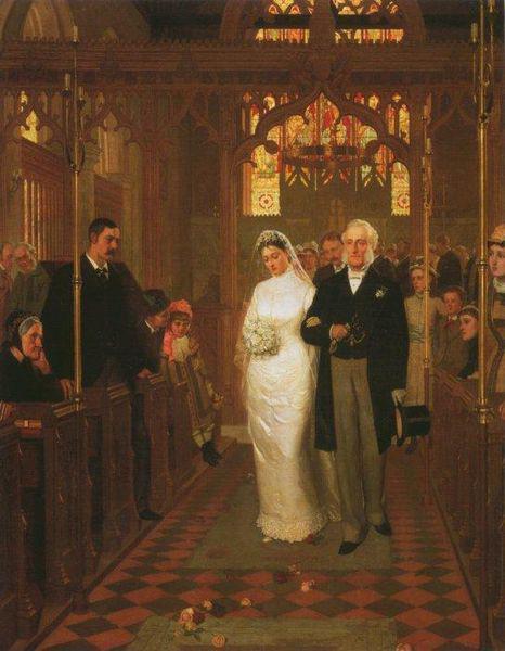 Edmund Blair Leighton 'Till Death Do Us Part'